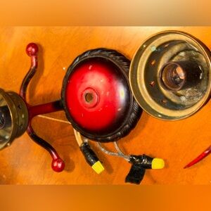 RARE! Sailor/Ancor Vintage Red metal Electric lights